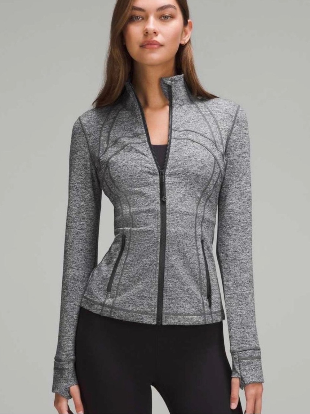 Lululemon Define Jacket Heathered Black 2